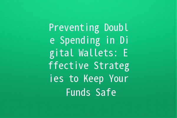 Preventing Double Spending in Digital Wallets: Effective Strategies to Keep Your Funds Safe 💰🚫 Preventing Double Spending in Digital Wallets: Effective Strategies to Keep Your Funds Safe 💰🚫