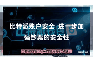 比特派账户安全  进一步加强钞票的安全性