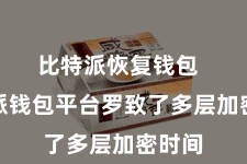 比特派恢复钱包  比特派钱包平台罗致了多层加密时间